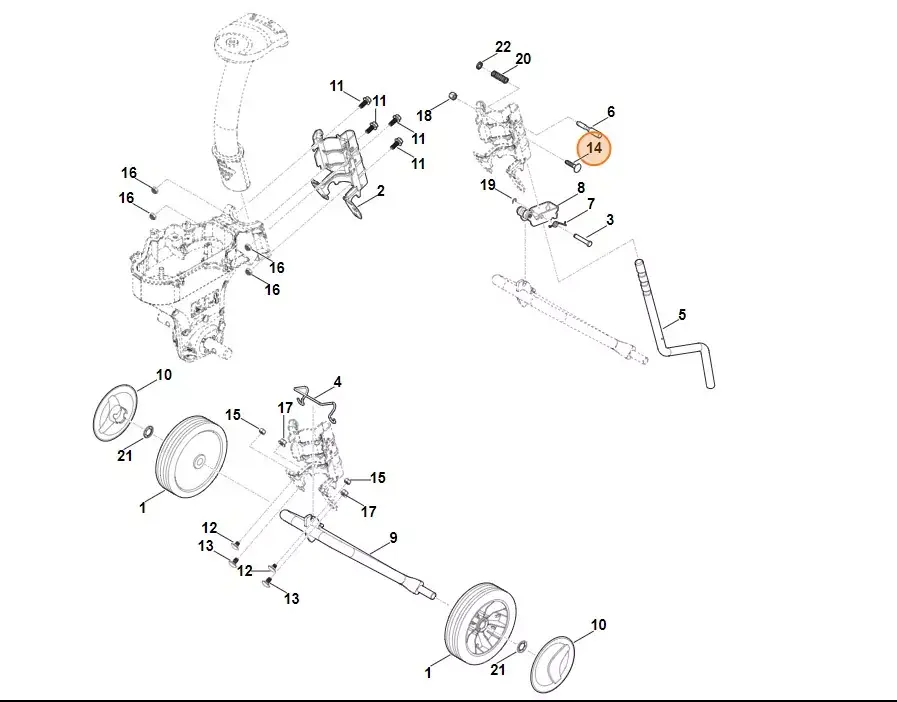 Nie przegap okazji - STIHL Glebogryzarka spalinowa MH445.0 Śruba z łbem okrągłym M8x35 9027 319 1880